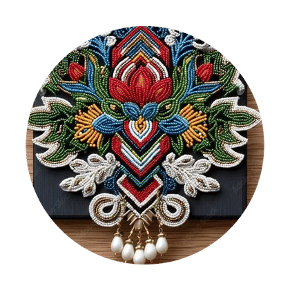 Hand Embroidered Motifs